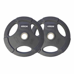 ARROW 15kg Olympic Rubber Coated Weight Plate - PAIR