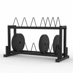 ARROW Dual Bumper Weight Plate & Barbell Rack -Fitness Equipment Store 241