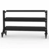 ARROW 3 Tier Commercial Dumbbell Rack With Wheels -Fitness Equipment Store 247