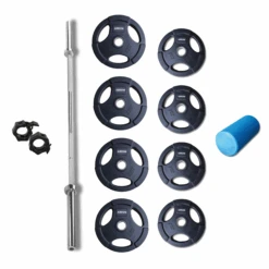 ARROW X6 Half Rack + 100kg Rubber Coated Weight Plate Package + 6x Floor Tiles + Olympic Barbell + Bench -Fitness Equipment Store 40 aaf67674 4d75 4f07 ba0c 1659e5409f96