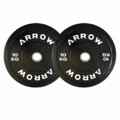 ARROW Pro 10kg Bumper Weight Plate Pair