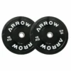 ARROW Pro 15kg Bumper Weight Plate Pair -Fitness Equipment Store ABB15KGPAIR