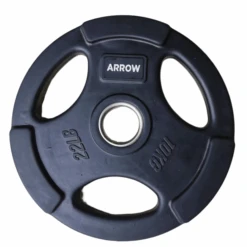 ARROW Commercial Rubber Coated Weight Plates -Fitness Equipment Store AORCWP 10 PL44R