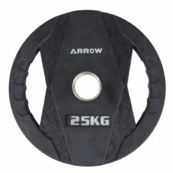 ARROW Olympic Rubber Coated Weight Plate - Single Plates 14 ARROW Olympic Rubber Coated Weight Plate - Single Plates -Fitness Equipment Store AOWP 25