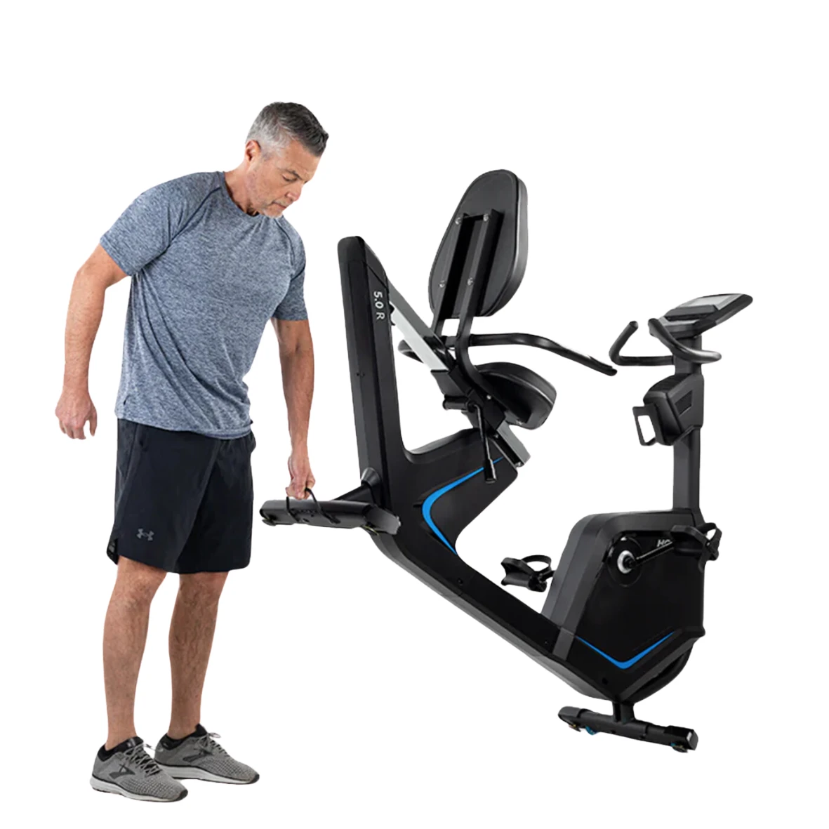 Horizon 5.0R Exercise Recumbent Bike 6 Horizon 5.0R Exercise Recumbent Bike - Image 4