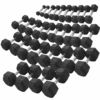 ARROW 1-25kg Rubber Hex Dumbbell Package (16 Pair) -Fitness Equipment Store Hex1 25