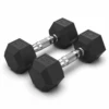 Arrow 6KG Rubber Hex Dumbbell Pair -Fitness Equipment Store HexDumbbell6