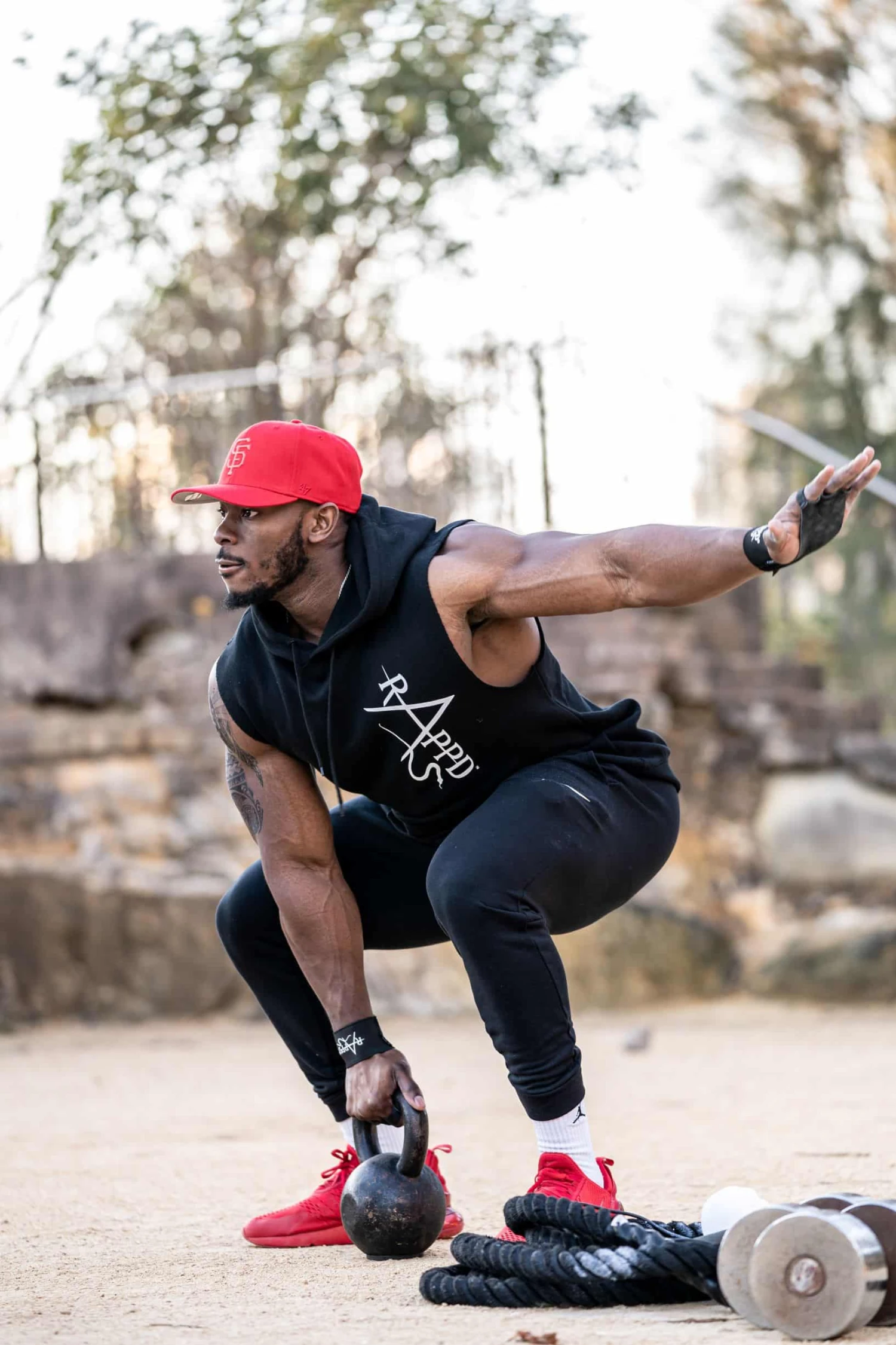 RAPPD Gymnastic Grips Kangaroo Leather 7 RAPPD Gymnastic Grips Kangaroo Leather - Image 5