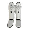 Shin Pads - Siam™ - Leather (White) -Fitness Equipment Store Siam1