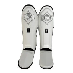 Shin Pads - Siam™ - Leather (White)