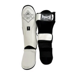 Shin Pads - Siam™ - Leather (White) -Fitness Equipment Store Siam2