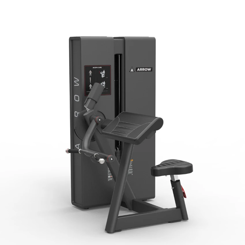 ARROW Signature Pin Loaded Bicep Curl 3 ARROW Signature Pin Loaded Bicep Curl