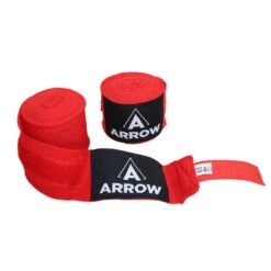 ARROW Boxing Training Kit 12oz And Red Wraps -Fitness Equipment Store WrapsRed