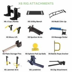 ARROW X6 Commercial Half Rack -Fitness Equipment Store X6RIGATTACHMENTS 3bf94838 9a2a 4195 b475 8eaea4c965e5