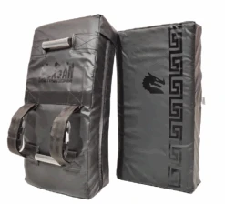 Morgan B2 Bomber Extra Heavy-Duty Curved Hit & Strike Shield + Adjustable Rear Straps