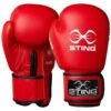 Sting Competition Leather Boxing Gloves AIBA Approved -Fitness Equipment Store sting competition leather boxing gloves aiba approved red